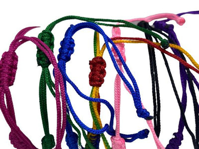 Authentic Tanzanite Trillion Gemstone String/Friendship/Rope Bracelet